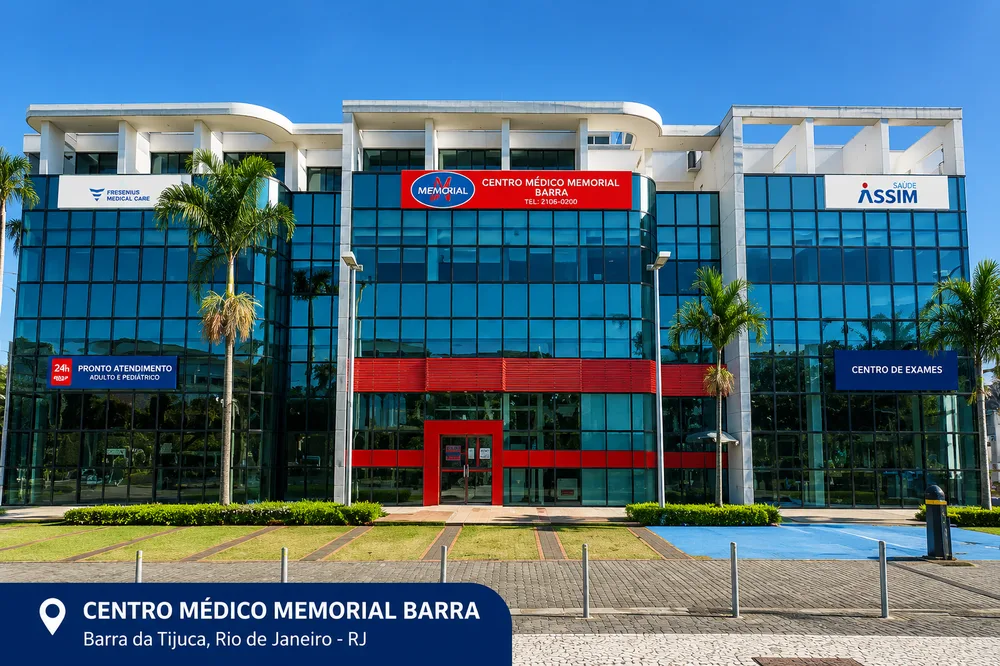 Representação ilustrativa do Centro Médico Memorial Barra